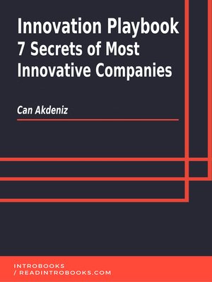 cover image of Innovation Playbook
